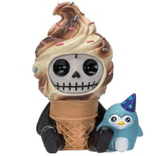 Furrybones Summit Collection Softo Figurine Decorative Ice 3 Inch Tall Statue