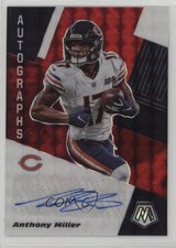 2020 Panini Mosaic Choice Fusion Red Prizm Anthony Miller #AM11 Auto 16wc