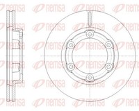 2X Remsa Bremsscheibe 62524.10 FüR Fuso Canter 7