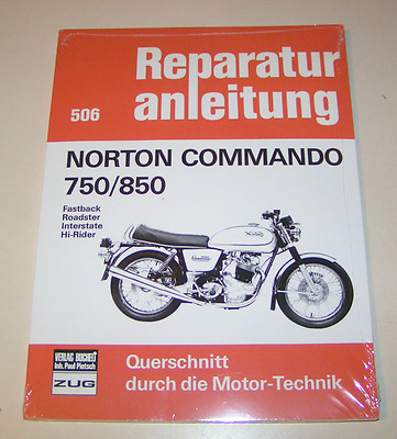 Reparaturanleitung Norton Commando 750 / 850 - Fastback / Roadster / Interstate
