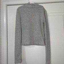 Zara Girl Kids Sweater Small Gray Girl