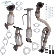 Flex Pipe Catalytic Converters All Three For Chevrolet Treverse 3.6L 2009-2017