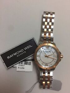 Raymond Weil Women's 5391-STP-00995 Diamond Dial Two-Tone Stainless Steel  Watch 7611784034582 | eBay
