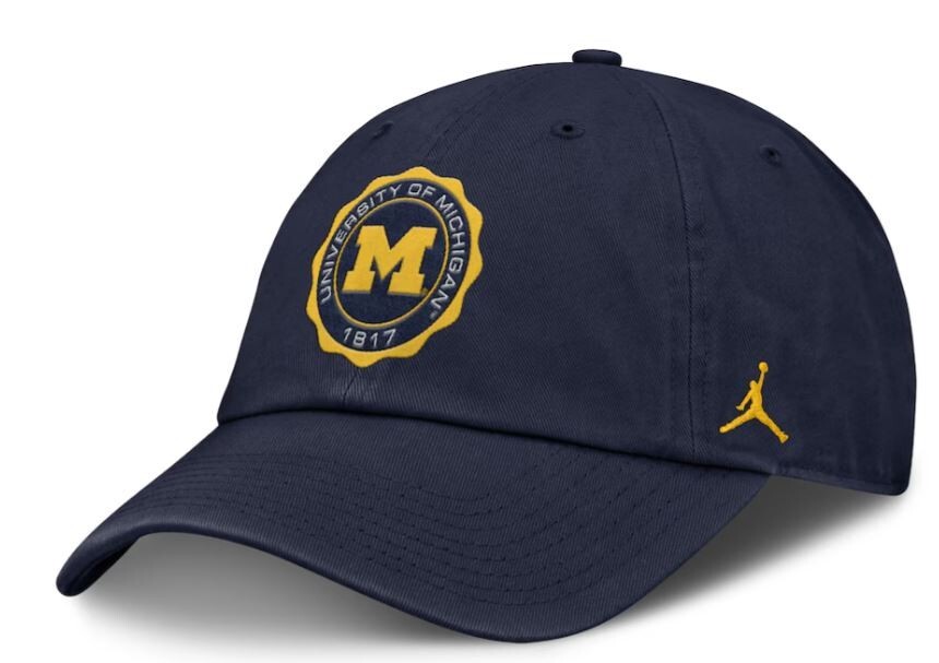 NCAA Michigan Wolverines Nike Adult Flex Fit Buckle Back Cap Hat NEW!