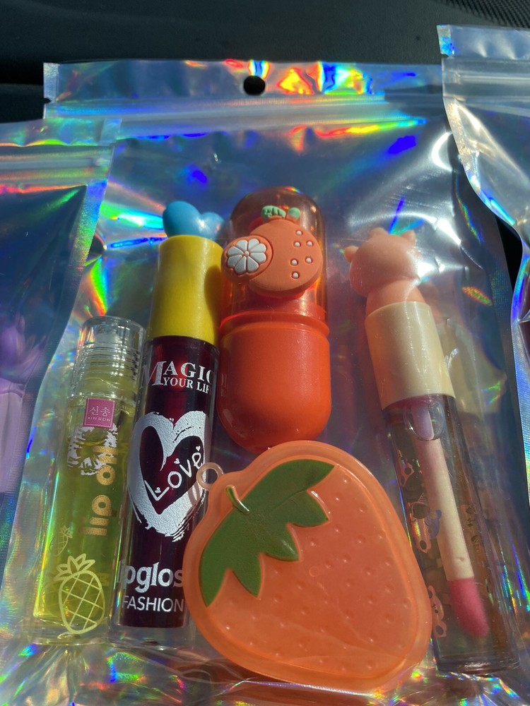 5 Pcs Lip Mix Orange & Yellow