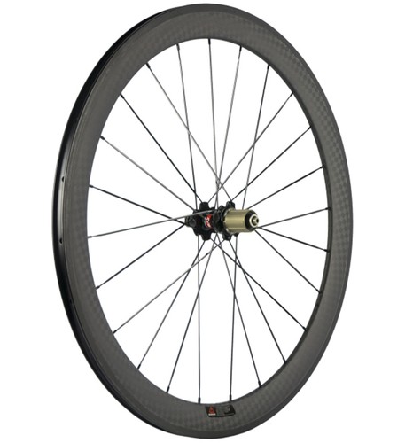 700C 50mm 23mm Biciclette Ruote Carbonio Anteriore e posteriore Ruote Novatec - Picture 5 of 18