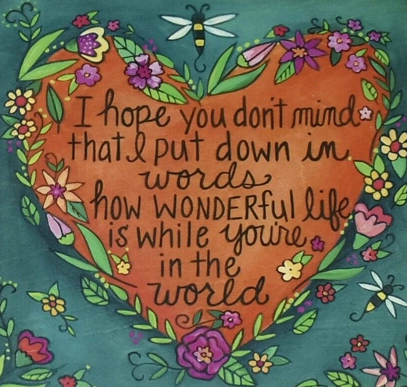 Sincerely Sticks Exclusive Handmade LOVE NOTE 9" x 9" Wood Wall Plaque - Image 2 of 3