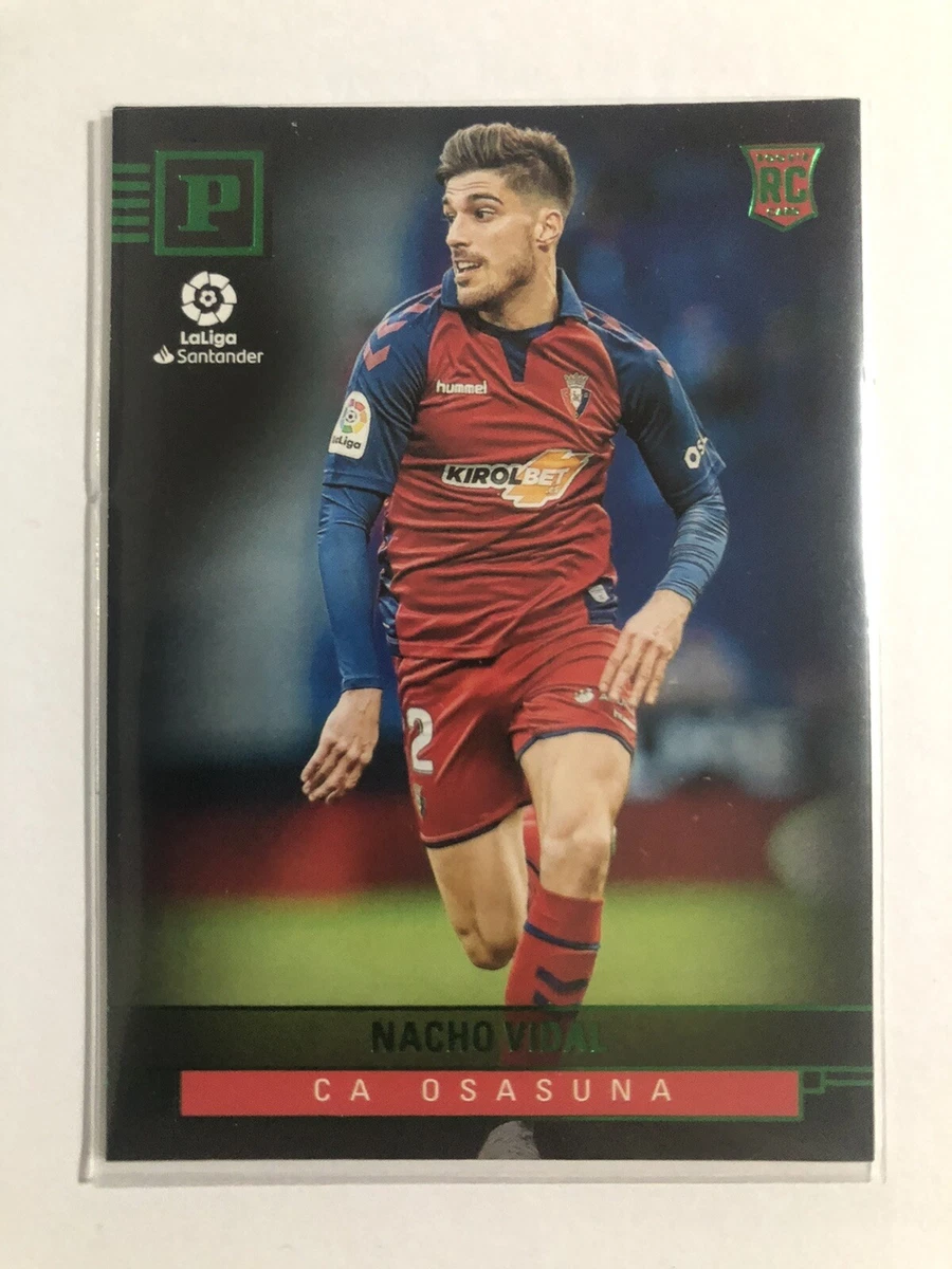 Panini Nacho Vidal Green CA Osasuna #362 | eBay