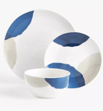 John Lewis Ink Porcelain Dinner Set Replacement/Spares