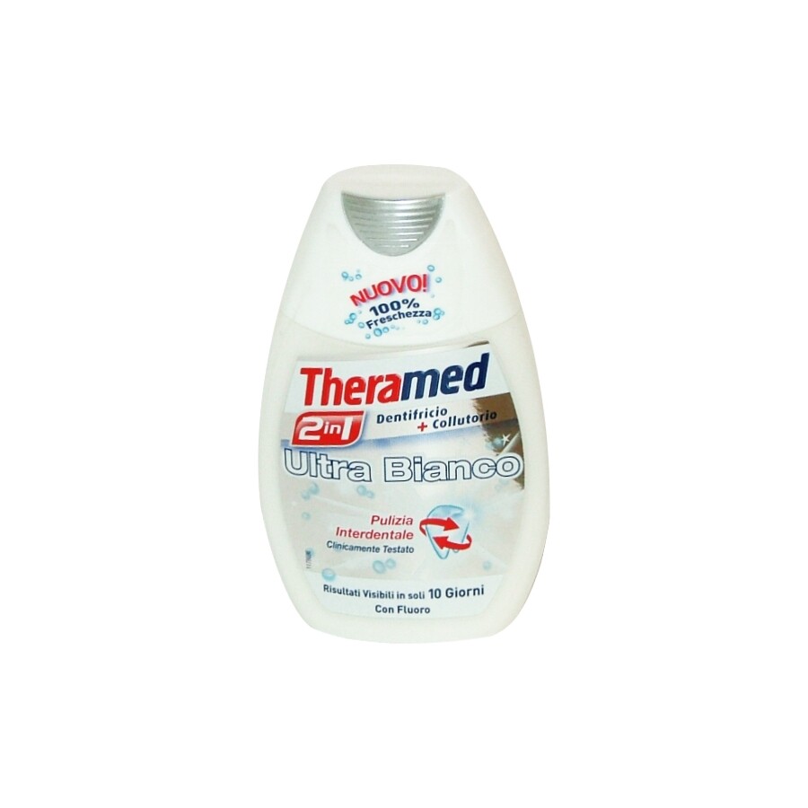 Theramed Dentifricio Con Collutorio Ultra Bianco