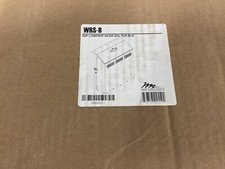 NEW WRS-8 Middle Atlantic Products 19" Low Profile Wall Mount Rack Enclosure 8U