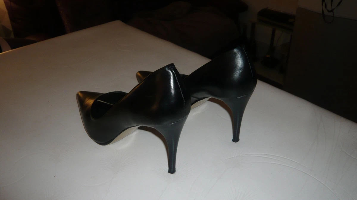 chaussure femme elizabeth stuart 39 1 5 cuir noir eBay