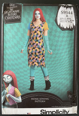 Simplicity Sewing Pattern  #S9344,   Misses'  Disney Costume,   Size XS-S-M-L-XL