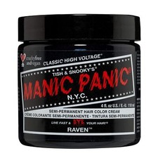 MANIC PANIC Hair Dye Semi Permanent Hair Color-Raven- 4 oz