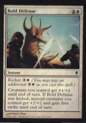Bold Defense #3 Zendikar Common MTG