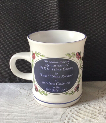 Denby Charles And Diana Royal Wedding Mug 1981 - Picture 3 of 8
