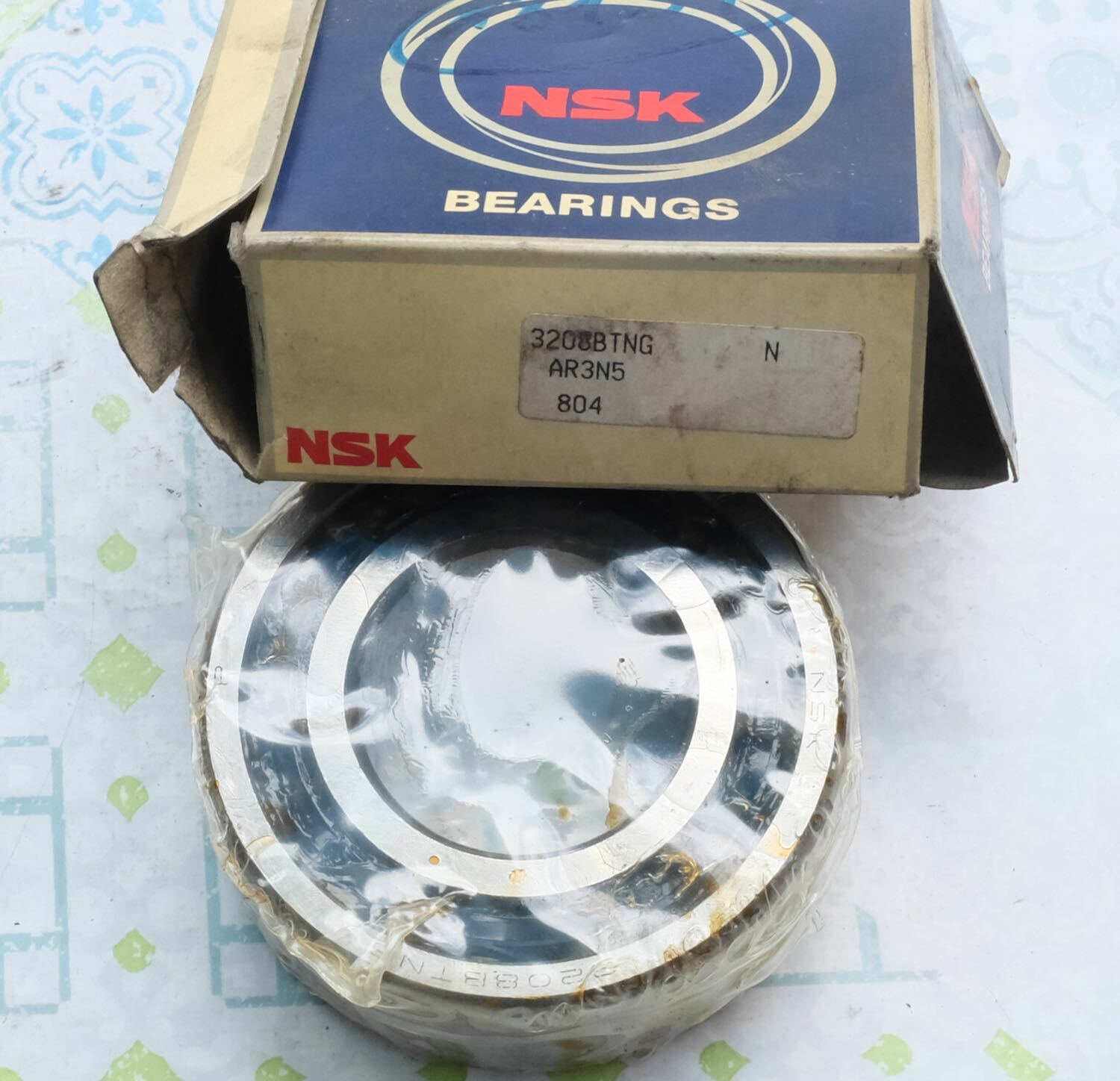 Roulement NSK 3208BTNG AR3N5 anti friction pour supprimer le jeu d'arbre