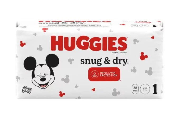 Huggies Snug & Dry Baby Diapers - Size 5