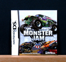 MONSTER JAM Manual Only Nintendo DS  NTSC-U/C