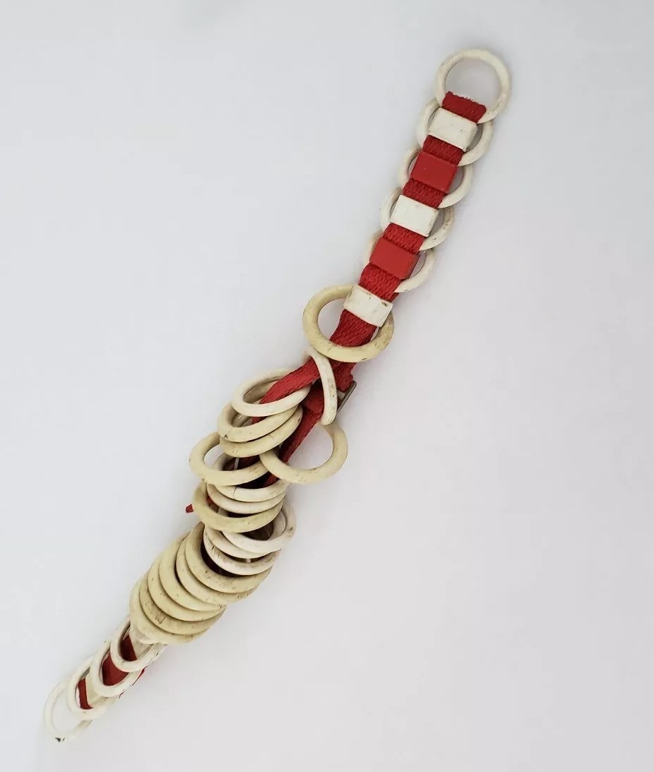 Vintage Lot Celluloid Horse Harness Rings Reigns Spreader Straps and