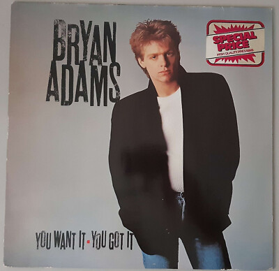 Bryan Adams   ''You Want It, You Got It''  (A&M Records   393 154-1)
