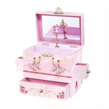ballerina jewelry music box