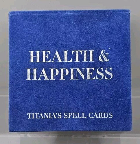 Health & Happiness, Titanias Spell Cards 64 Enhancing Wishing Spells circa 2001