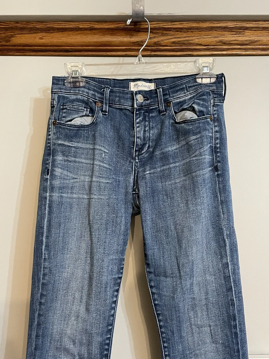 Madewell Womens Low Rise Skinny Jeans Size 26 RN 77388 EUC eBay