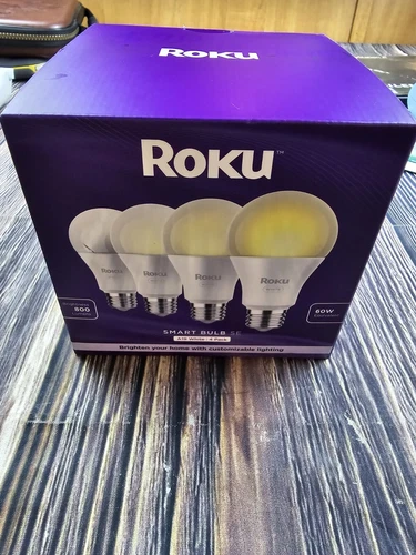 Roku BS1000P4R Smart Bulb SE White 4 Pack-image