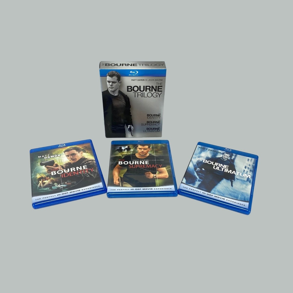 ボーン トリロジー The Bourne Trilogy  Blu-ray Matt Damon Amazon.com: The Bourne Trilogy (The Bourne Identity / The