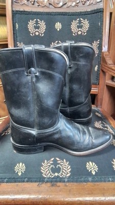 Laredo Black Leather Cowboy Boots Mens Size 8 EE Style 7902 Laredo Black Leather Cowboy Boots Mens Size 8 EE Style 7902  main image 3