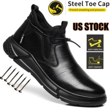 Steel Toe Protective Boots Men Work Waterproof Boots Botas De Trabajo Para Homre