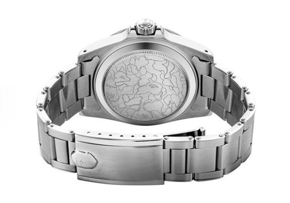 A BATHING APE Men's Goods VINTAGE TYPE 2 BAPEX Silver From Japan