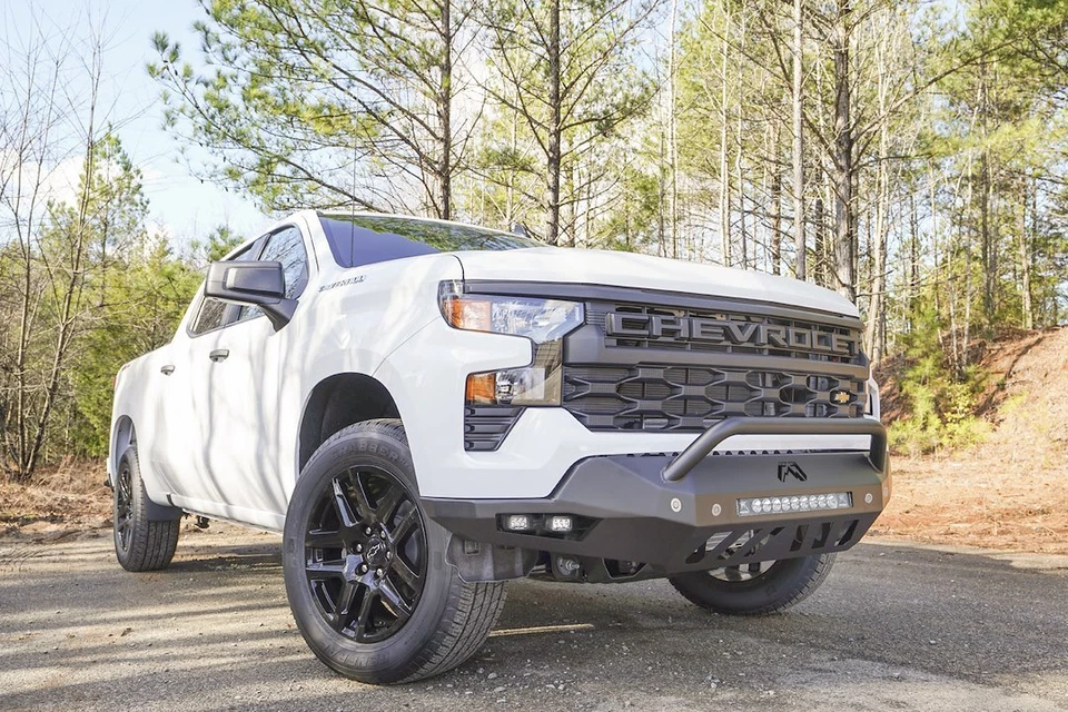 Front Bumper for 2022-2024 Chevrolet Silverado 1500, Fab Fours CS22-D5652-1 - Image 3 of 3