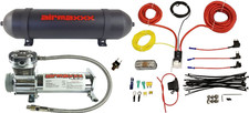 Airmaxxx Chrome 400 Compressor Kit 150180 Switch 3 Gal Black Aluminum Air Tank