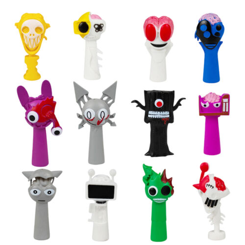 12pcs/set Sprunki Model Toy Sprunki Action Figures Toy Valentine's Day Gifts - Picture 13 of 17