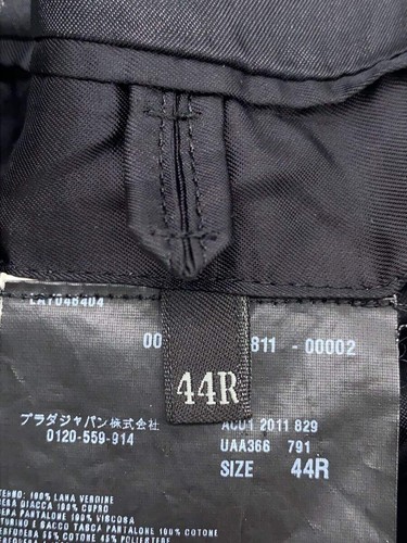 PRADA 44 GRY 0000ET-C9811-00002 Jacket gray wool from Japan _021 - Picture 4 of 6