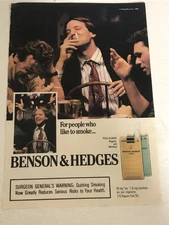 1998 Benson & Hedges Cigarettes Print Ad Vintage Advert pa11