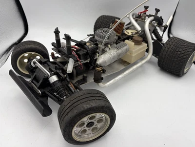 For parts Kyosho engine car 4WD chassis vintage rare - image 1 of 4