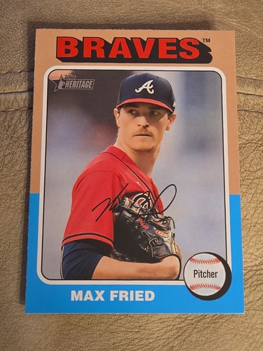 2024 Topps Heritage #268 Max Fried | Baseball Card
