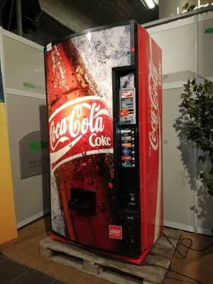 Coca Cola Getränkeautomat, Vending Machine Warenautomat, nicht geprüft, W538