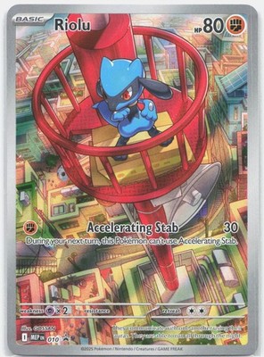 Riolu Promo ME: Mega Evolution Promo MEP Fighting Holo 010 2025 NM