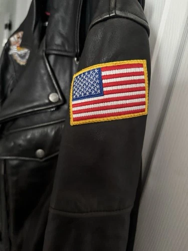 Milwaukee Leather Men’s Jacket (Premium Milled Cowhide)  Vintage Kutter, SOA image 10