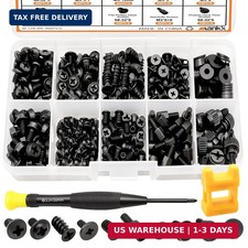 400PCS Computer Screws Motherboard Standoffs, PC Case, Fan, SSD, CD-ROM Screws f