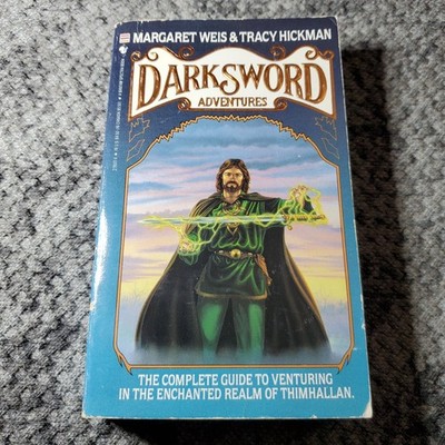 Darksword Adventures Weis Hickman 1988 Fantasy RPG Guide Bantam Paperback Book