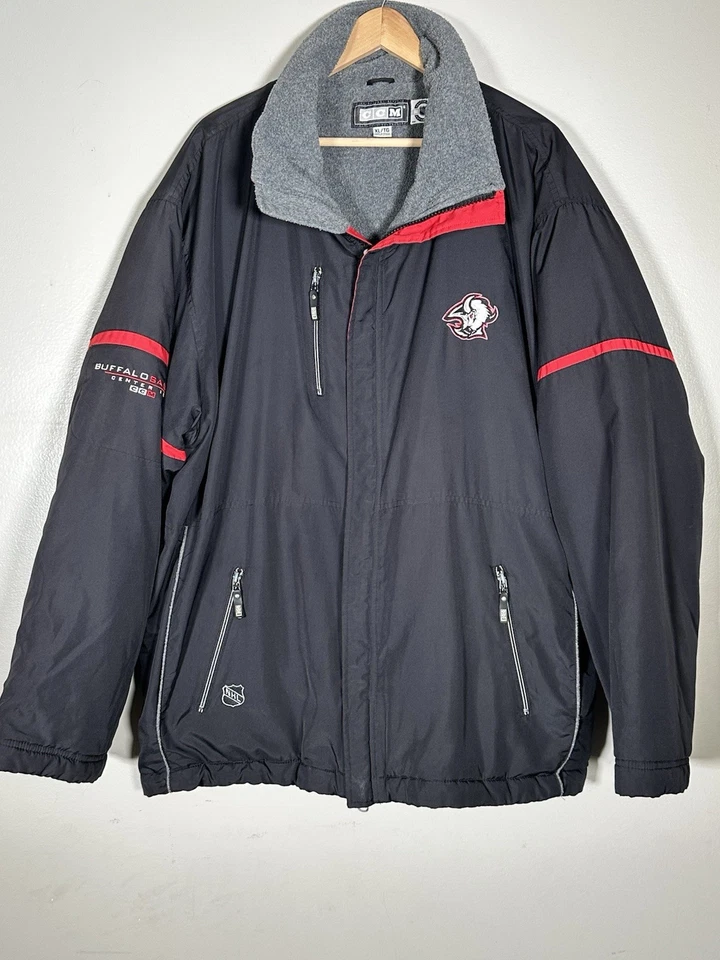 Chaqueta Abrigo Búfalo Vintage CCM Centro Hielo Forrado Años 90 Cabeza de Cabra Sables Foto 2 de 4