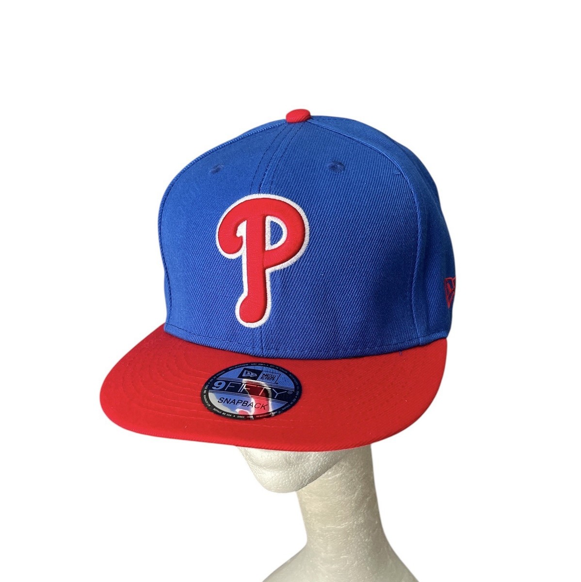 Philadelphia Phillies 9Fifty New Era Hat Blue Red Snapback