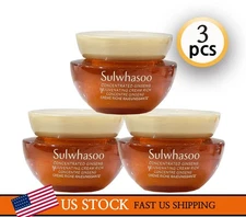 Sulwhasoo Concentrated Ginseng Rejuvenating Cream Rich 5ml 3pcs Premium K-Beauty