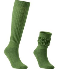 Women's Slouch SocksLong Slouchy Socks for Girls Women Scrunch Knit CasualB20...