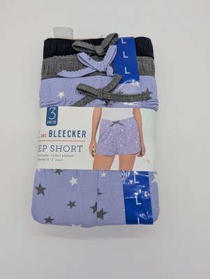 Jane and Bleecker J+B Ladies' Sleep Shorts 3-pack Size: Large NWT Free Shipping 